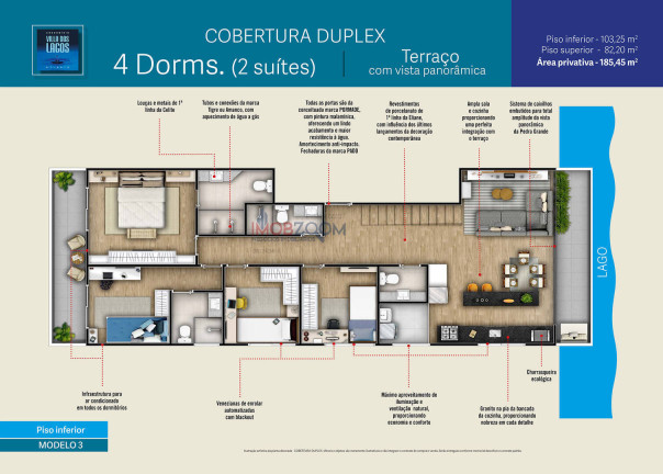 Imagem Apartamento com 3 Quartos à Venda, 88 m² em Nova Gardênia - Atibaia