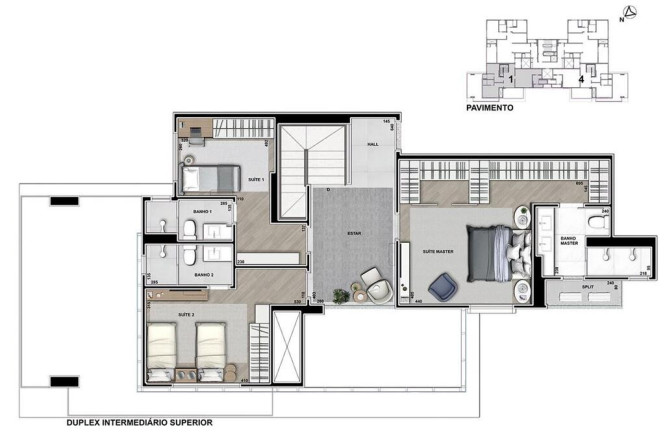 Imagem Apartamento com 3 Quartos à Venda, 252 m² em Cabral - Curitiba Imagem Apartamento com 3 Quartos à Venda, 252 m² em Cabral - Curitiba