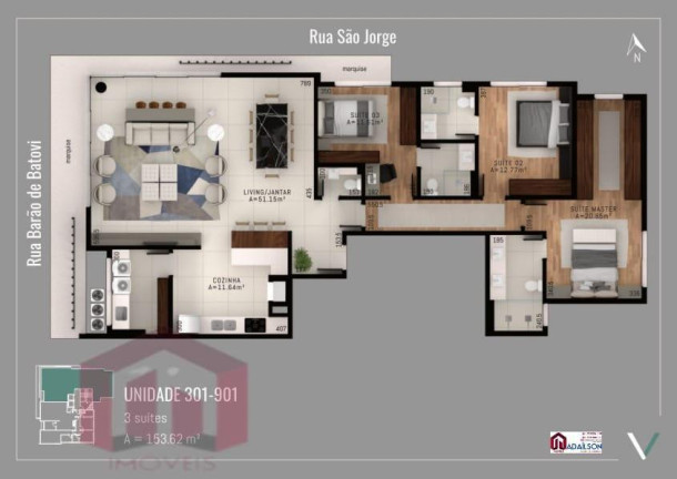 Imagem Imóvel com 2 Quartos à Venda, 69 m² Imagem Imóvel com 2 Quartos à Venda, 69 m²