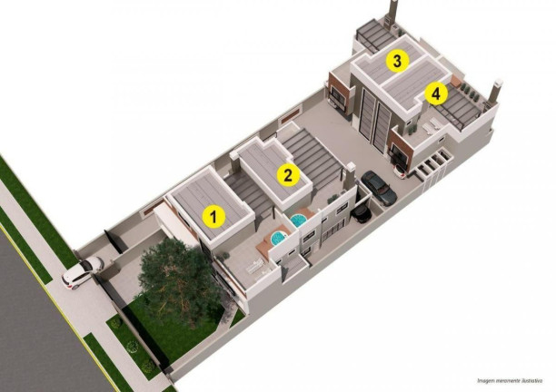 Imagem Casa com 3 Quartos à Venda, 161 m² em água Verde - Curitiba