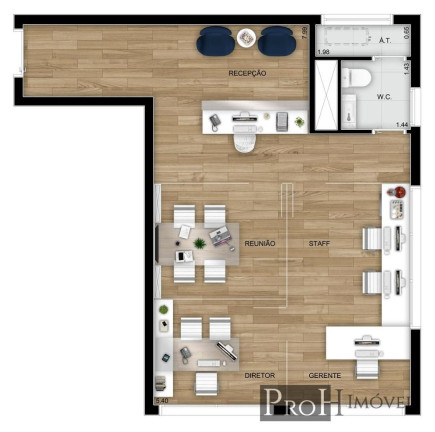 Sala Comercial à Venda, 53 m² em Vila Prudente - São Paulo