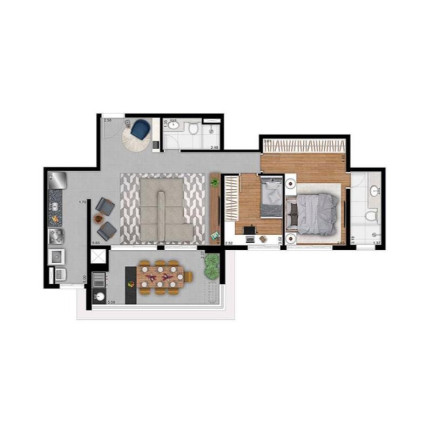 Imagem Imóvel com 1 Quarto à Venda, 42 m² em Saúde - São Paulo