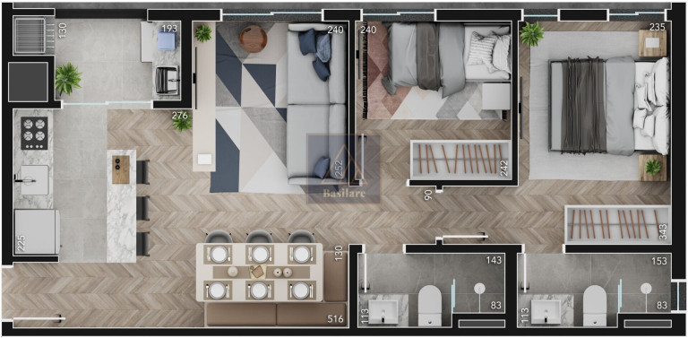 Imagem Apartamento com 2 Quartos à Venda, 52 m² em Alto Da Rua Xv - Curitiba