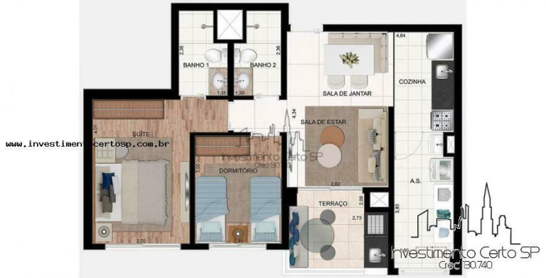 Imagem Apartamento com 2 Quartos à Venda, 65 m² em Liberdade - São Paulo Imagem Apartamento com 2 Quartos à Venda, 65 m² em Liberdade - São Paulo