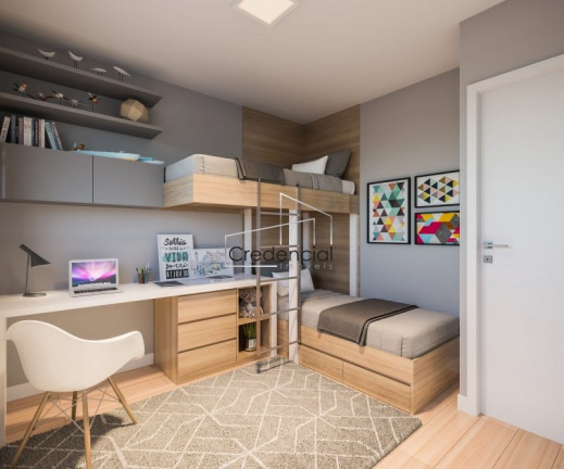 Imagem Apartamento com 2 Quartos à Venda, 37 m² em Boqueirão - Araucária Imagem Apartamento com 2 Quartos à Venda, 37 m² em Boqueirão - Araucária