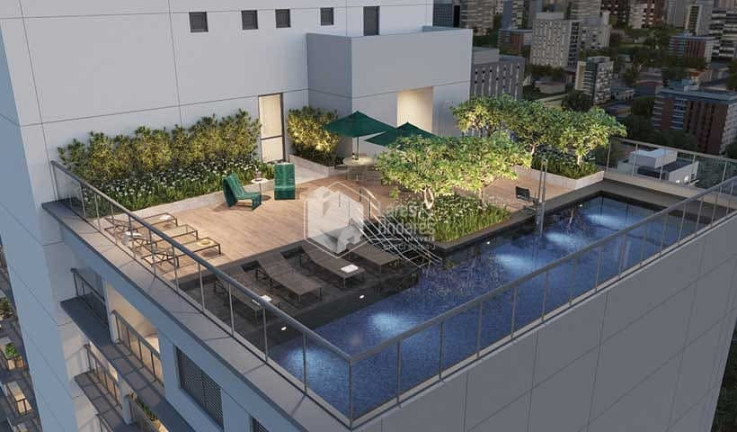 Imagem Imóvel com 1 Quarto à Venda, 27 m² em Santo Amaro - São Paulo