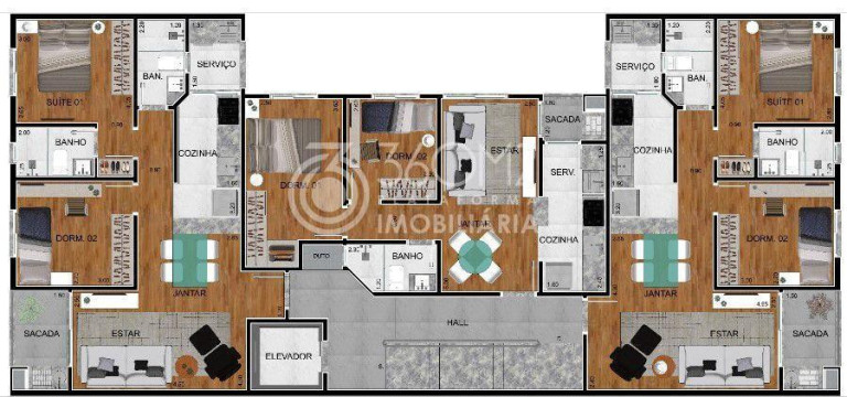 Imagem Apartamento com 2 Quartos à Venda, 62 m² em Paulicéia - São Bernardo Do Campo