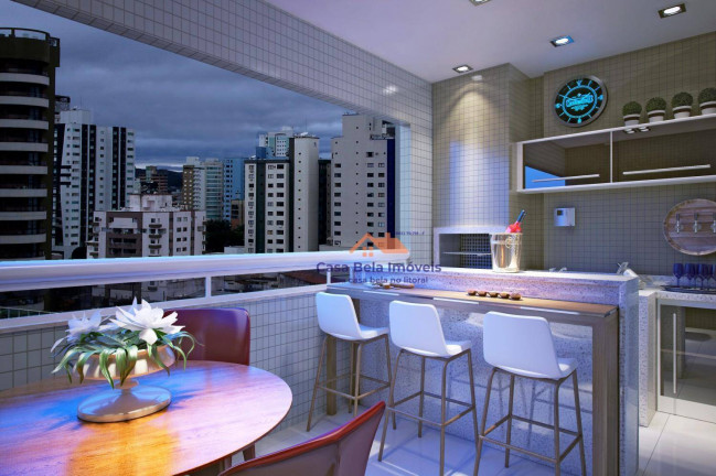 Imagem Apartamento com 1 Quarto à Venda, 56 m² em Tupi - Praia Grande