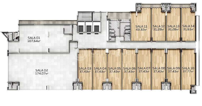 Imagem Sala Comercial à Venda, 39 m² em Lagoa Nova - Natal