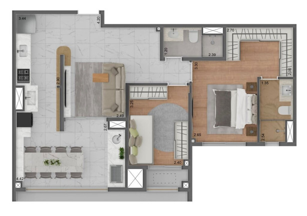 Imagem Apartamento com 2 Quartos à Venda, 71 m² em Freguesia Do ó - São Paulo Imagem Apartamento com 2 Quartos à Venda, 71 m² em Freguesia Do ó - São Paulo