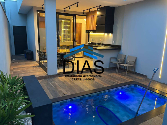 Imagem Casa com 3 Quartos à Venda, 160 m² em Parque Residencial Damha - Araraquara
