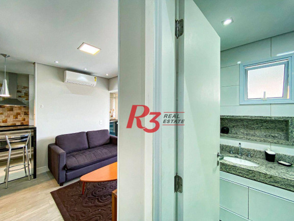 Imagem Apartamento com 1 Quarto à Venda, 53 m² em Ponta Da Praia - Santos