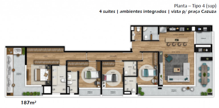Imagem Cobertura com 4 Quartos à Venda, 350 m² em Vila Madalena - São Paulo