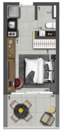 Imagem Imóvel com 3 Quartos à Venda, 85 m² em Moema - São Paulo