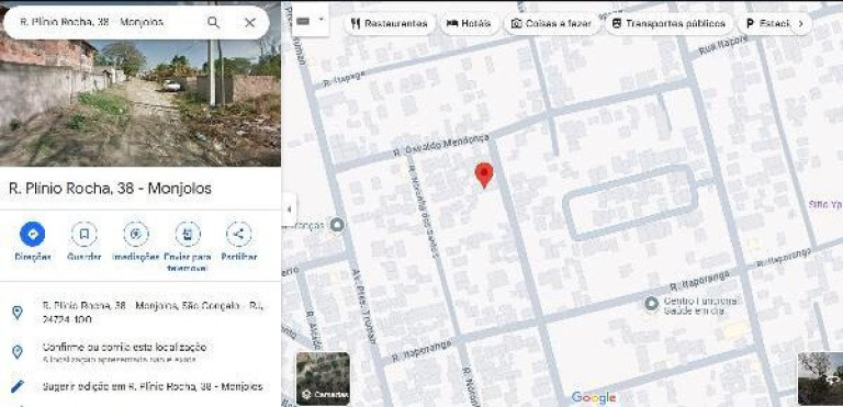 Terreno à Venda, 143 m² em Monjolos - São Gonçalo