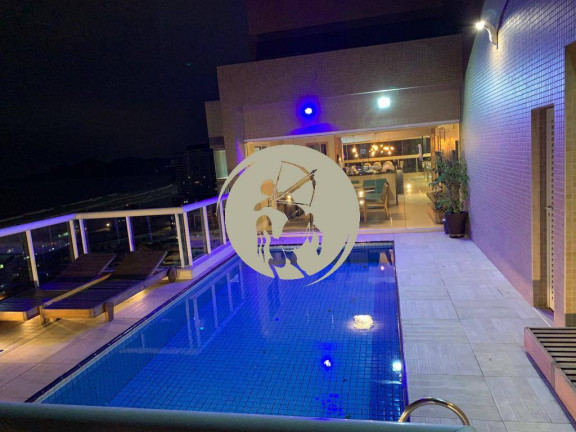 Imagem Cobertura com 4 Quartos à Venda, 440 m² em Gonzaga - Santos
