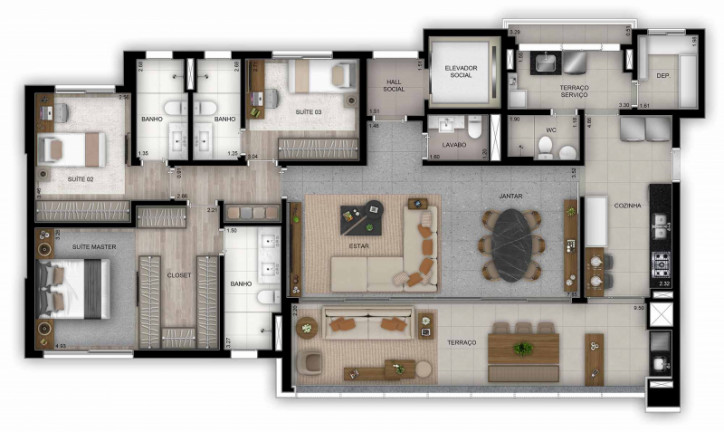 Imagem Apartamento com 3 Quartos à Venda, 154 m² em Vila Nova Conceição - São Paulo Imagem Apartamento com 3 Quartos à Venda, 154 m² em Vila Nova Conceição - São Paulo