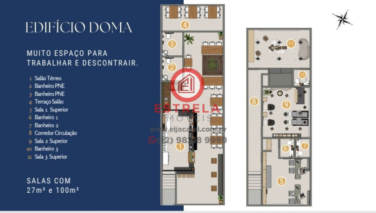 Imagem Sala Comercial para Alugar, 27 m² em Loteamento Villa Branca - Jacareí