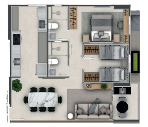 Imagem Apartamento com 2 Quartos à Venda, 66 m² em Tambauzinho - João Pessoa Imagem Apartamento com 2 Quartos à Venda, 66 m² em Tambauzinho - João Pessoa