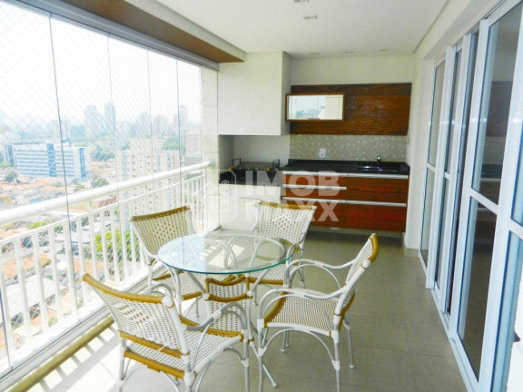 Apartamento com 3 Quartos para Alugar, 143 m² em Brooklin - São Paulo