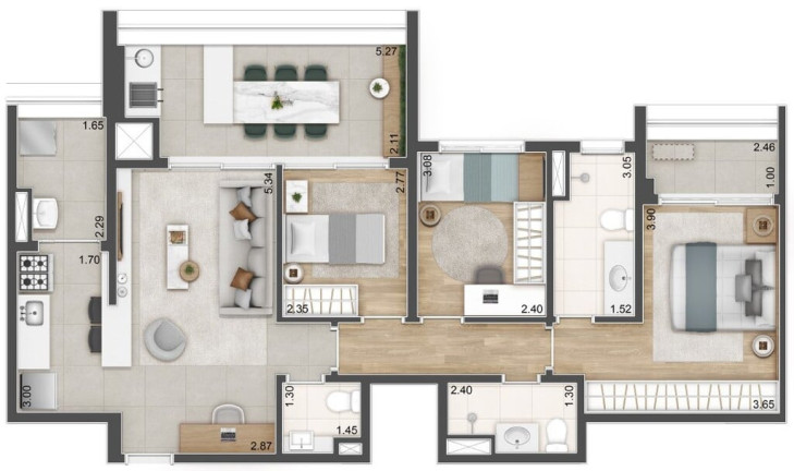 Imagem Apartamento com 3 Quartos à Venda, 95 m² em Santo Amaro - São Paulo Imagem Apartamento com 3 Quartos à Venda, 95 m² em Santo Amaro - São Paulo
