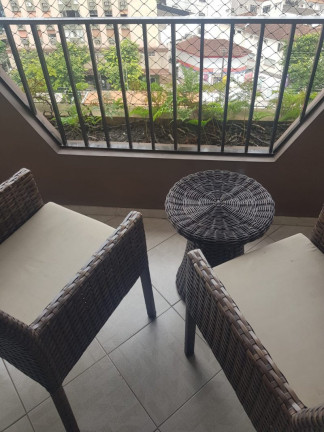Imagem Flat com 1 Quarto à Venda, 45 m² em Gonzaga - Santos
