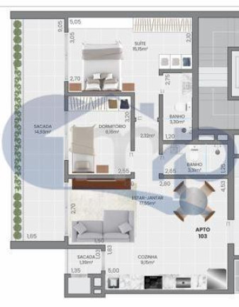 Imagem Apartamento com 2 Quartos à Venda, 101 m² em Praia Da Cal - Torres Imagem Apartamento com 2 Quartos à Venda, 101 m² em Praia Da Cal - Torres
