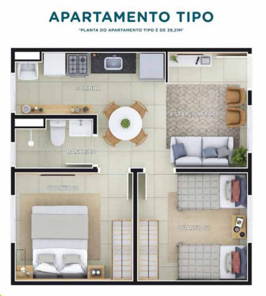 Imagem Imóvel com 2 Quartos à Venda, 45 m² em Parque São Sebastião - Ribeirão Preto Imagem Imóvel com 2 Quartos à Venda, 45 m² em Parque São Sebastião - Ribeirão Preto