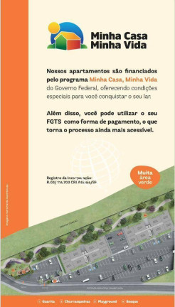 Imagem Apartamento com 2 Quartos à Venda, 54 m² em Residencial Moradas Do Bosque - Bom Jesus Dos Perdões