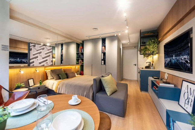Imagem Apartamento com 1 Quarto à Venda, 24 m² em Pinheiros - São Paulo