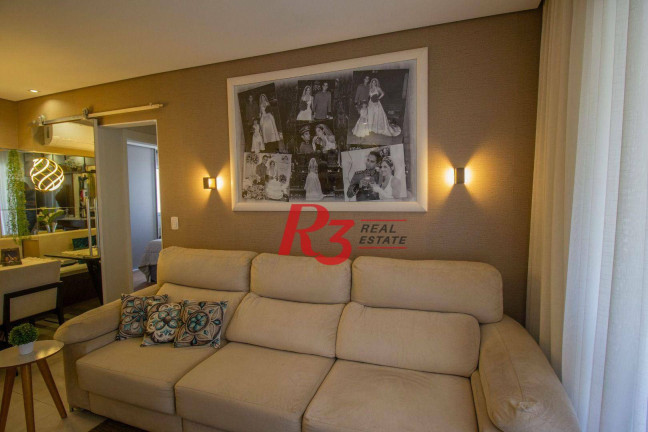 Imagem Apartamento com 3 Quartos à Venda, 84 m² em Marapé - Santos Imagem Apartamento com 3 Quartos à Venda, 84 m² em Marapé - Santos