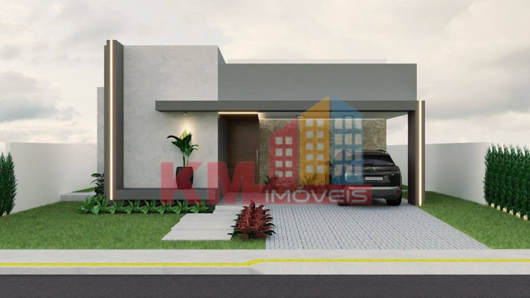 Casa de Condomínio com 3 Quartos à Venda, 161 m² em Rincão - Mossoró