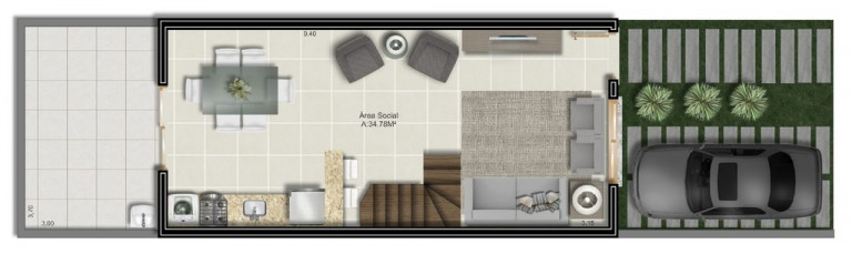 Imagem Casa de Condomínio com 2 Quartos à Venda, 121 m² em Teresópolis - Porto Alegre