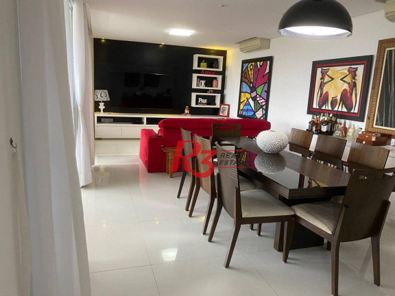 Imagem Apartamento com 3 Quartos à Venda, 158 m² em Loteamento João Batista Julião - Guarujá