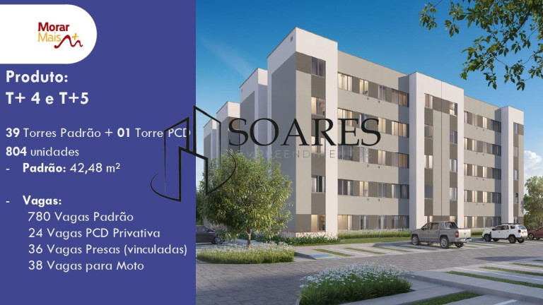 Casa com 2 Quartos à Venda, 42 m² em Quarenta Horas (coqueiro) - Ananindeua