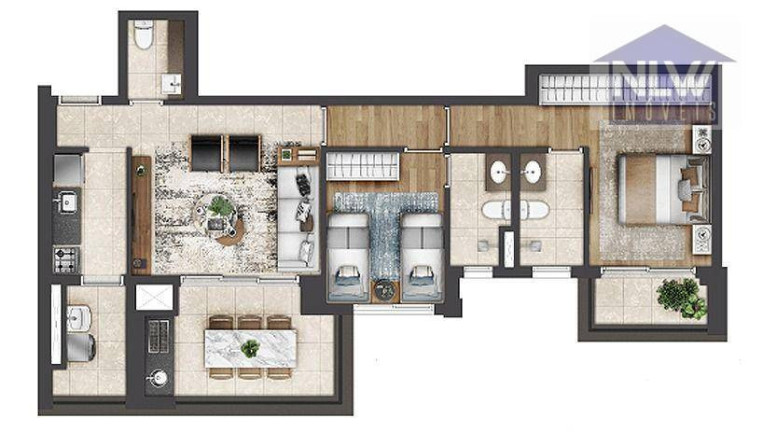Apartamento com 2 Quartos à Venda, 82 m² em Brás - São Paulo