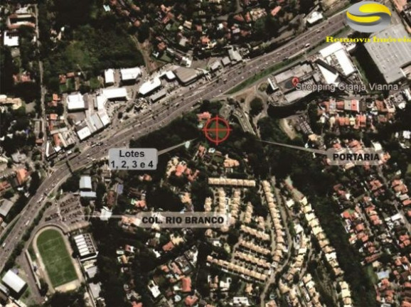Imagem Terreno à Venda, 609 m² em Bosque Do Vianna - Cotia
