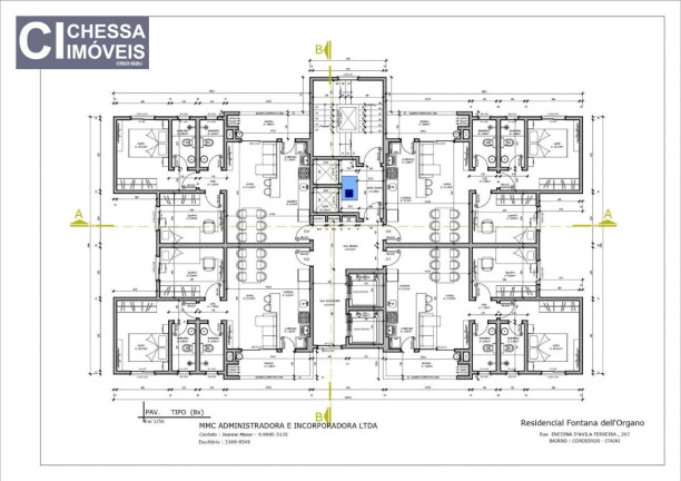Imagem Apartamento com 2 Quartos à Venda, 59 m² em Cordeiros - Itajaí