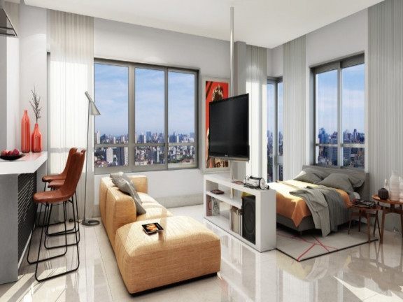 Imagem Apartamento com 1 Quarto à Venda, 41 m² em Jardim Botânico - Porto Alegre Imagem Apartamento com 1 Quarto à Venda, 41 m² em Jardim Botânico - Porto Alegre