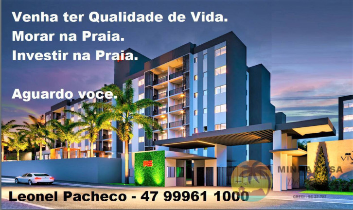 Imagem Apartamento com 1 Quarto à Venda, 58 m² em Centro - Balneário Piçarras