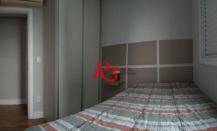 Imagem Apartamento com 3 Quartos para Alugar, 80 m² em Gonzaga - Santos