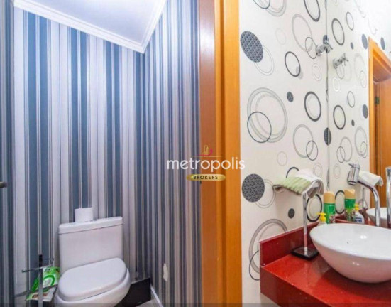 Imagem Apartamento com 3 Quartos à Venda, 126 m² em Vila Scarpelli - Santo André