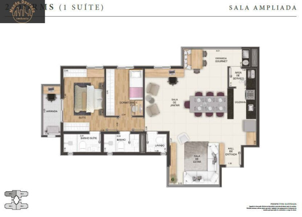 Imagem Apartamento com 3 Quartos à Venda, 83 m² em Centro - Santo André