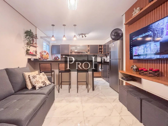 Apartamento com 2 Quartos à Venda, 61 m² em Santa Maria - Santo André