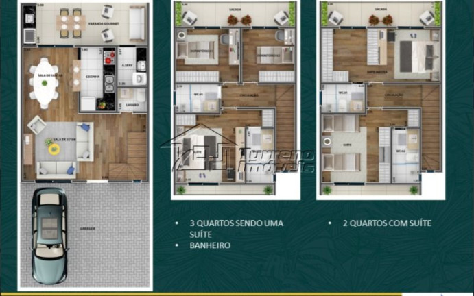 Imagem Casa de Condomínio com 3 Quartos à Venda, 110 m² em Urbanova - São José Dos Campos Imagem Casa de Condomínio com 3 Quartos à Venda, 110 m² em Urbanova - São José Dos Campos