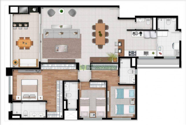Imagem Apartamento com 3 Quartos à Venda, 141 m² em Bigorrilho - Curitiba