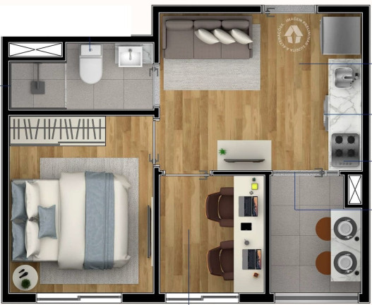 Imagem Cobertura com 1 Quarto à Venda, 84 m² em Cupecê - São Paulo Imagem Cobertura com 1 Quarto à Venda, 84 m² em Cupecê - São Paulo