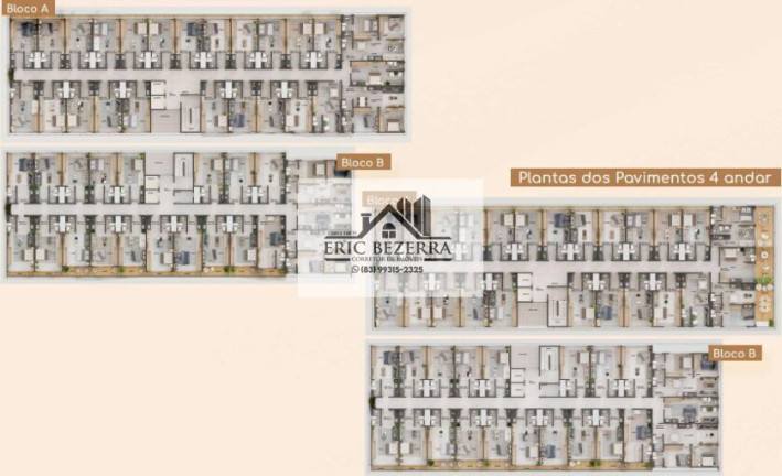 Imagem Apartamento com 2 Quartos à Venda, 56 m² em Intermares - Cabedelo