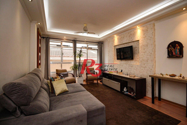 Imagem Apartamento com 2 Quartos à Venda, 109 m² em José Menino - Santos Imagem Apartamento com 2 Quartos à Venda, 109 m² em José Menino - Santos