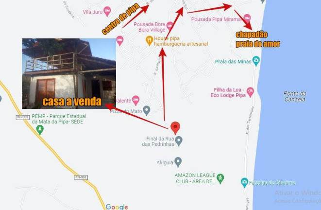Imagem Casa à Venda, 454 m² em Imediações Do Anel Viário De Pipa - Tibau Do Sul Imagem Casa à Venda, 454 m² em Imediações Do Anel Viário De Pipa - Tibau Do Sul